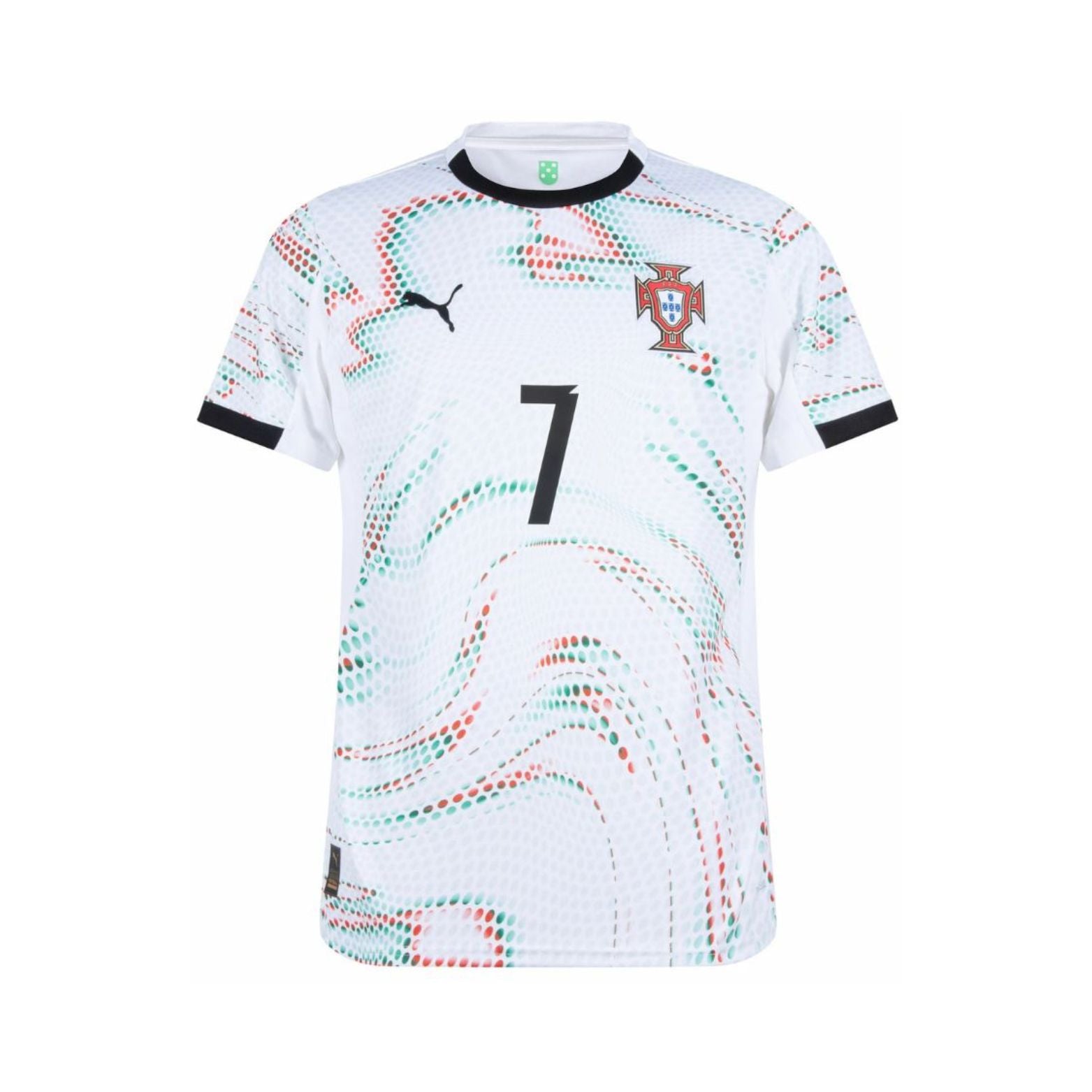 Portugal Extérieur 25/26 - Ronaldo 7 - Vue de dos