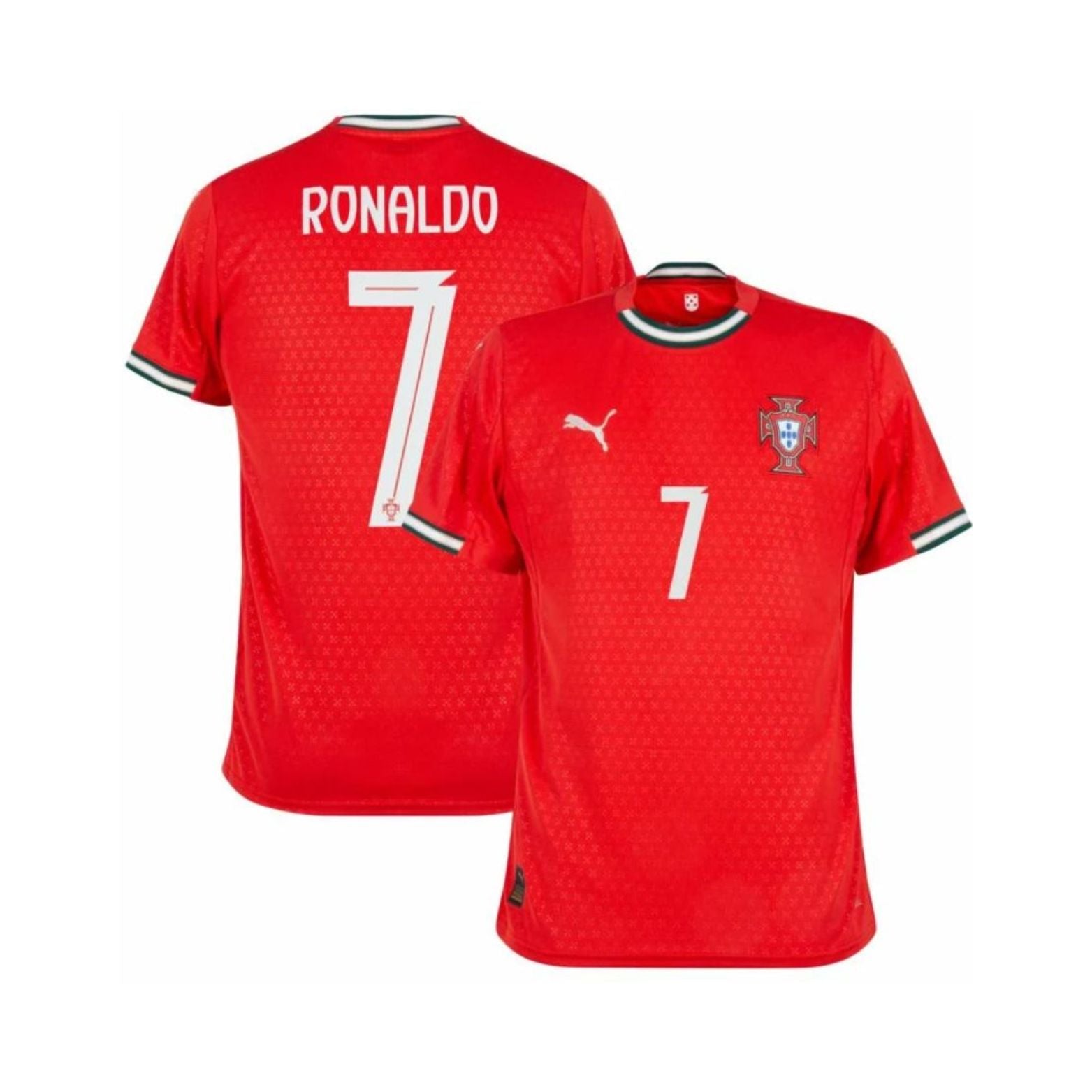 Portugal Domicile 25/26 - Ronaldo 7 - Vue de face