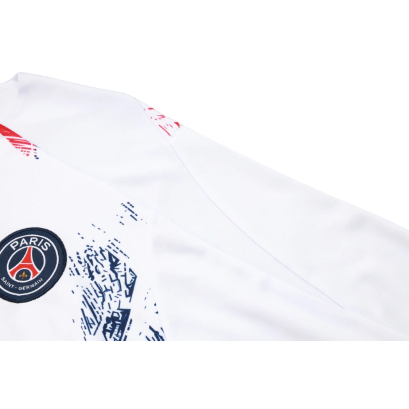 PSG 24/25 - Survêtement - 1/2 Zip - Vue rapprochée