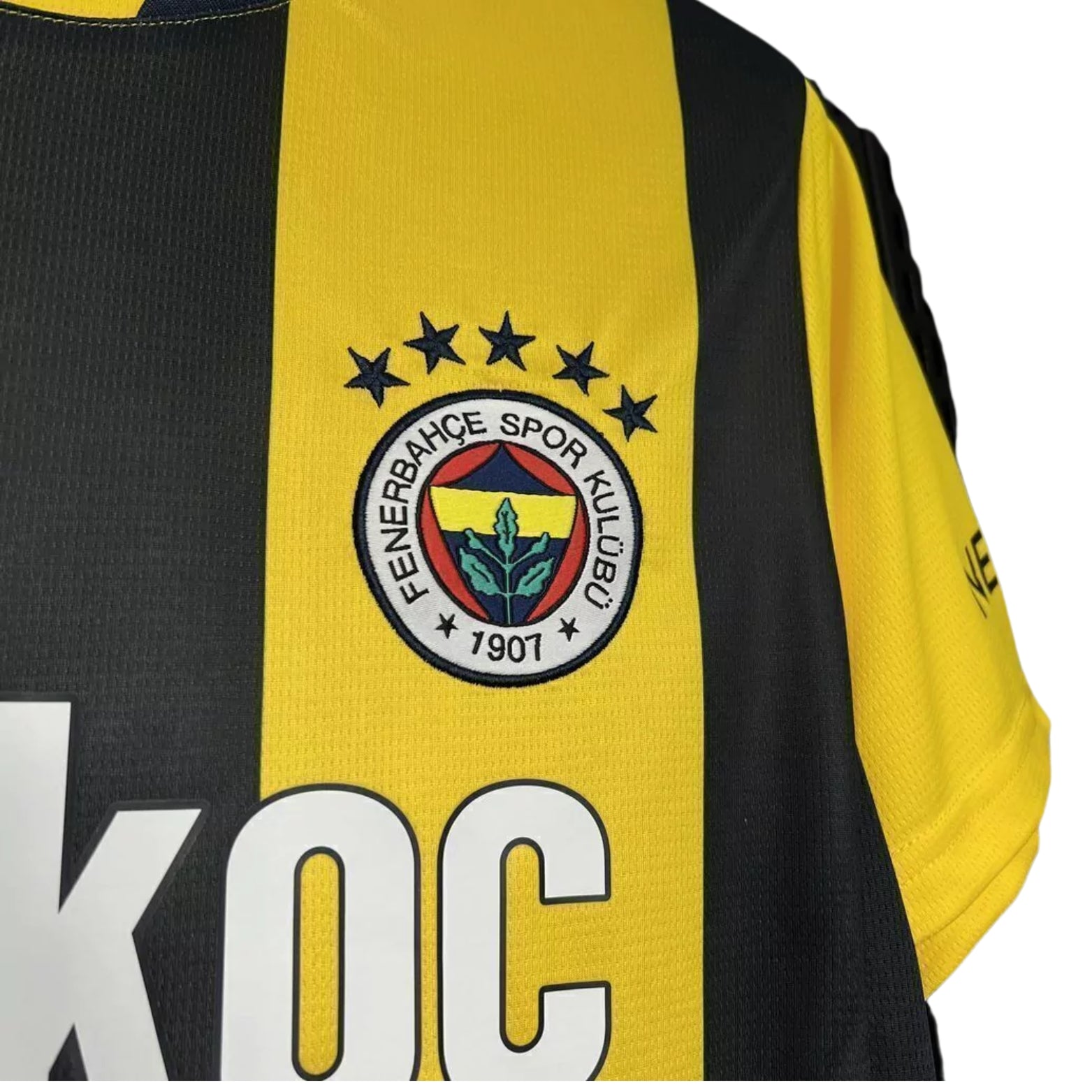 Fenerbahce Domicile 24/25 - Vue rapprochée