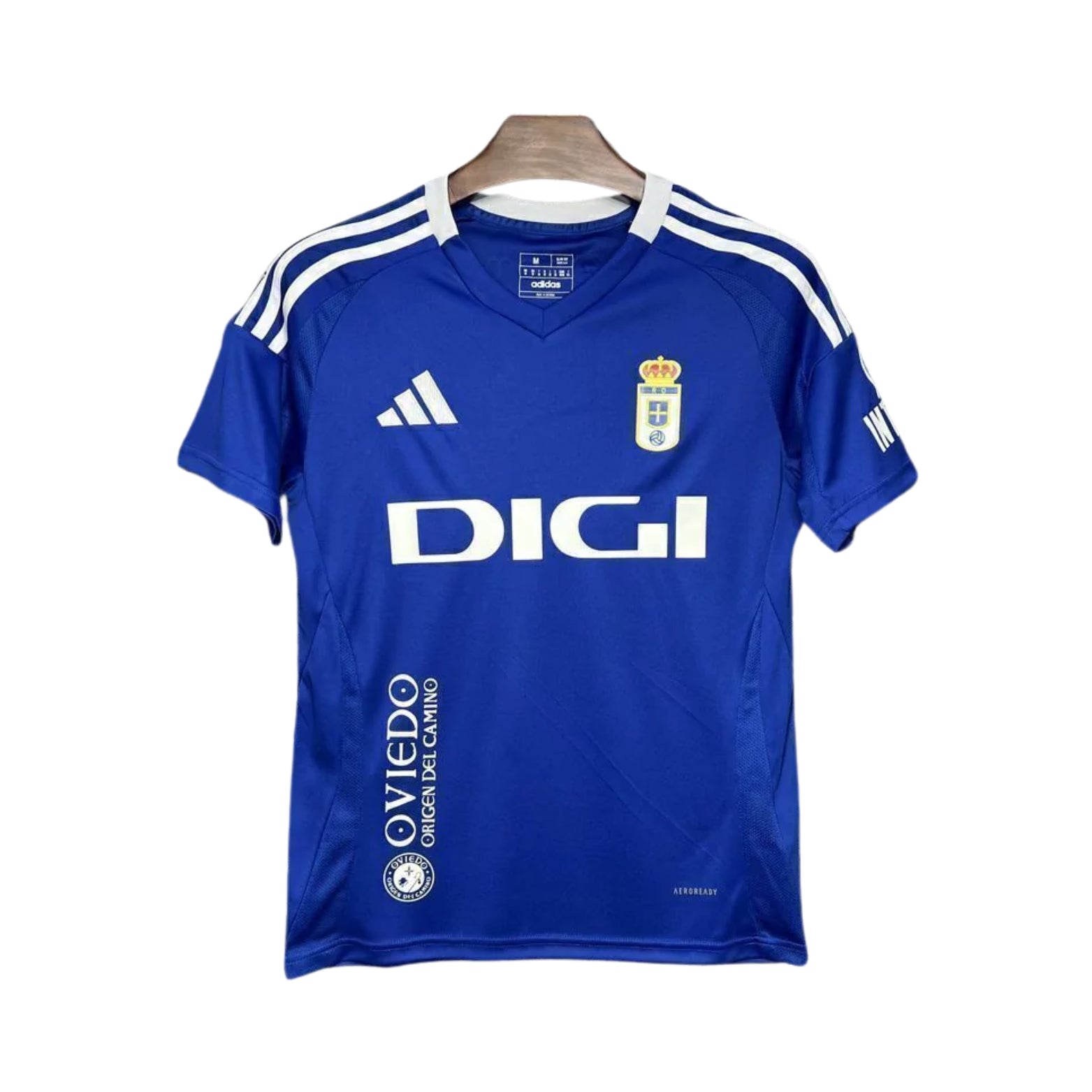 Real Oviedo Domicile 24/25 - Vue de face