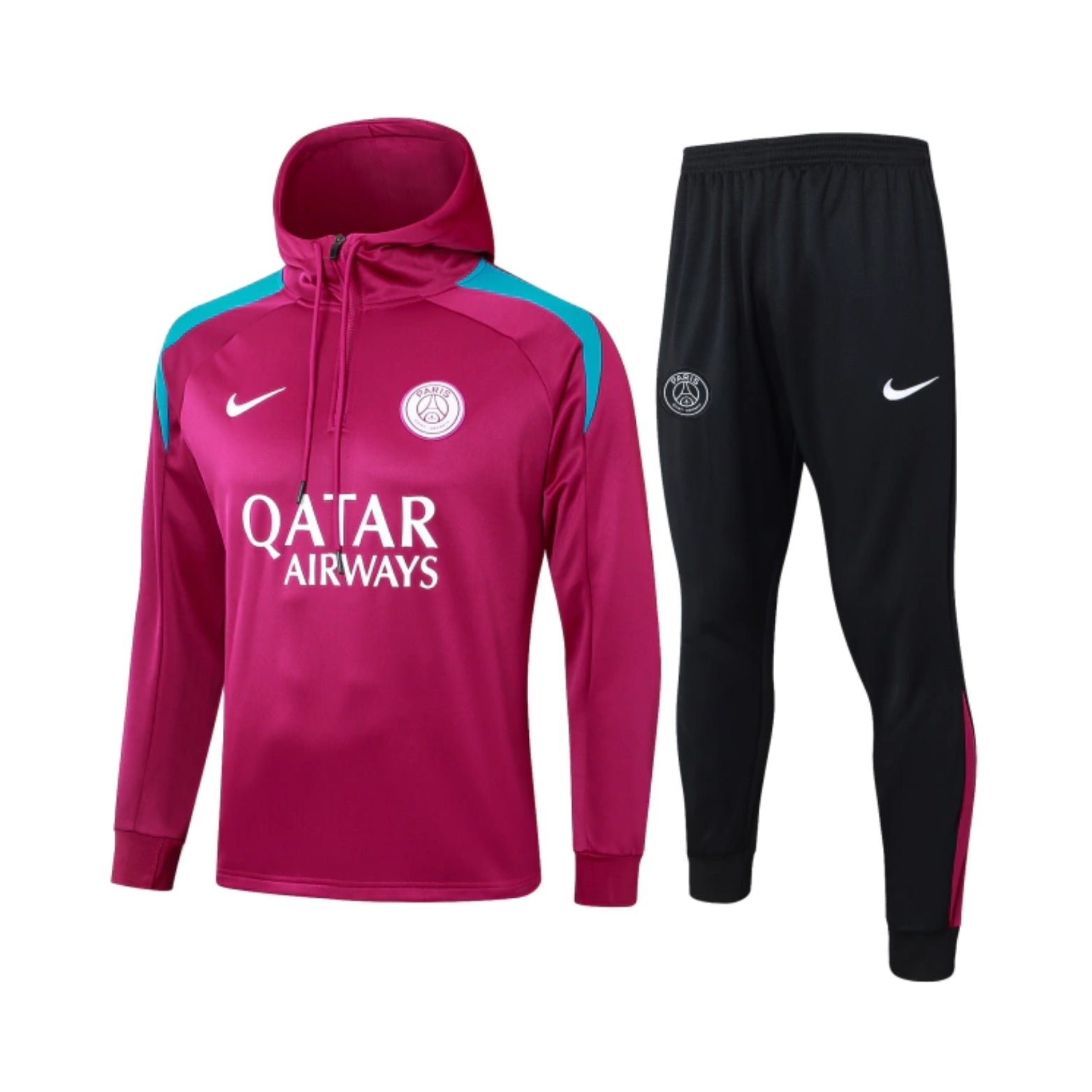 PSG 24/25 - Survêtement - 1/2 Zip - Vue de face