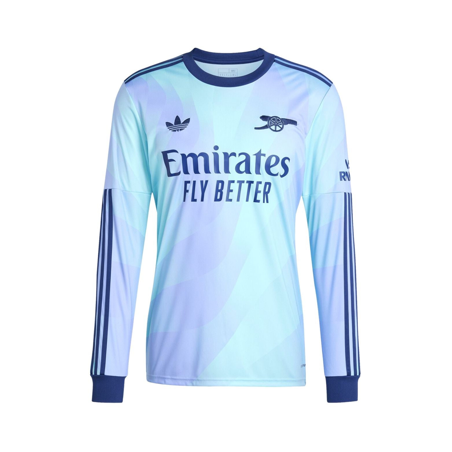 Arsenal Troisième 24/25 - Manches Longues - Vue de face
