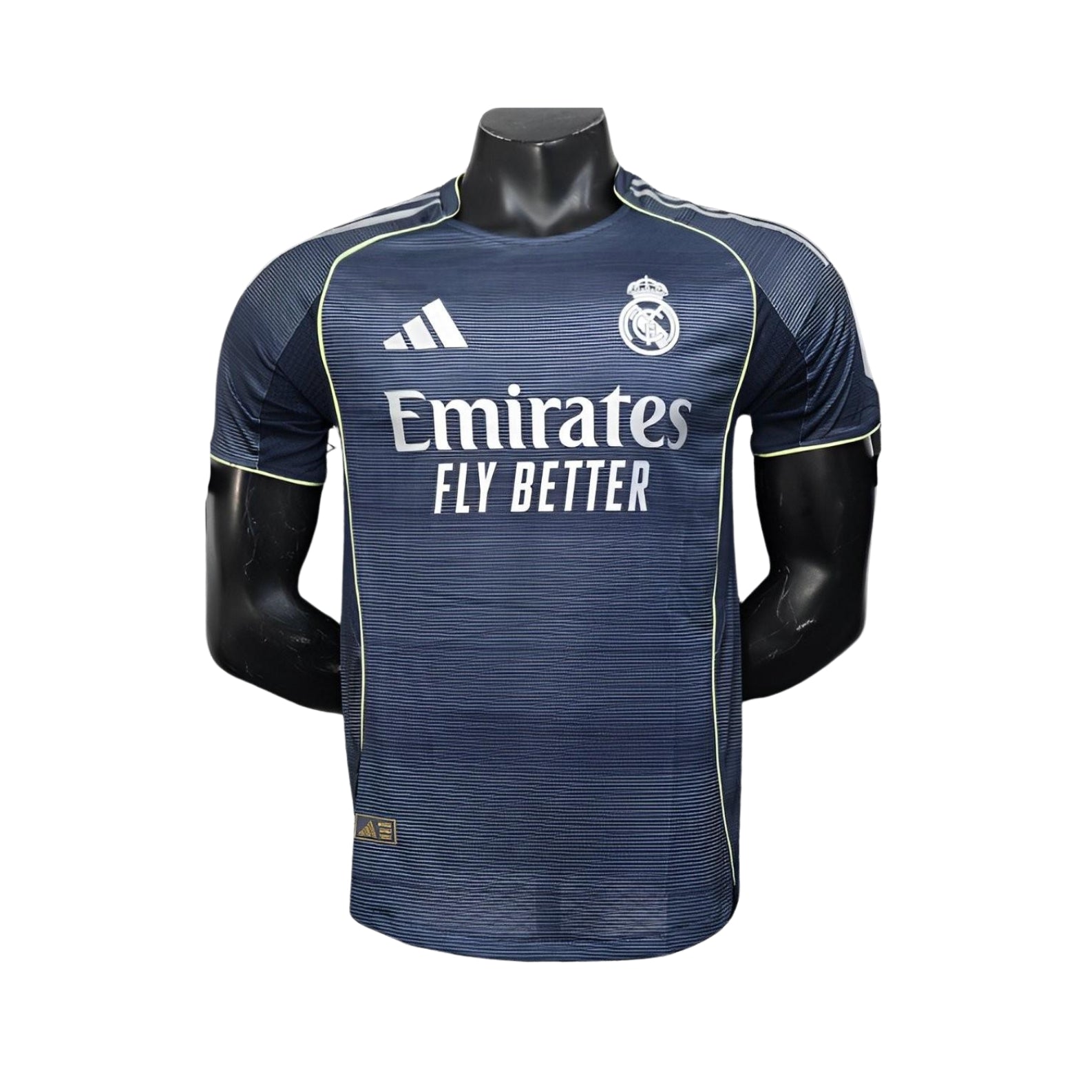 Real Madrid Extérieur 25/26 - Vue de face