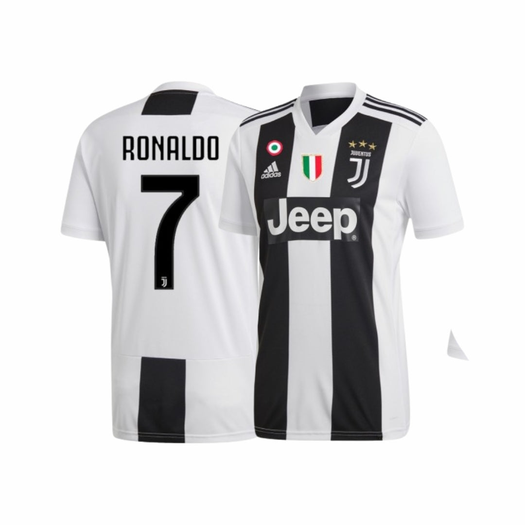 Juventus Domicile 18/19 - Ronaldo 7 - Vue de face