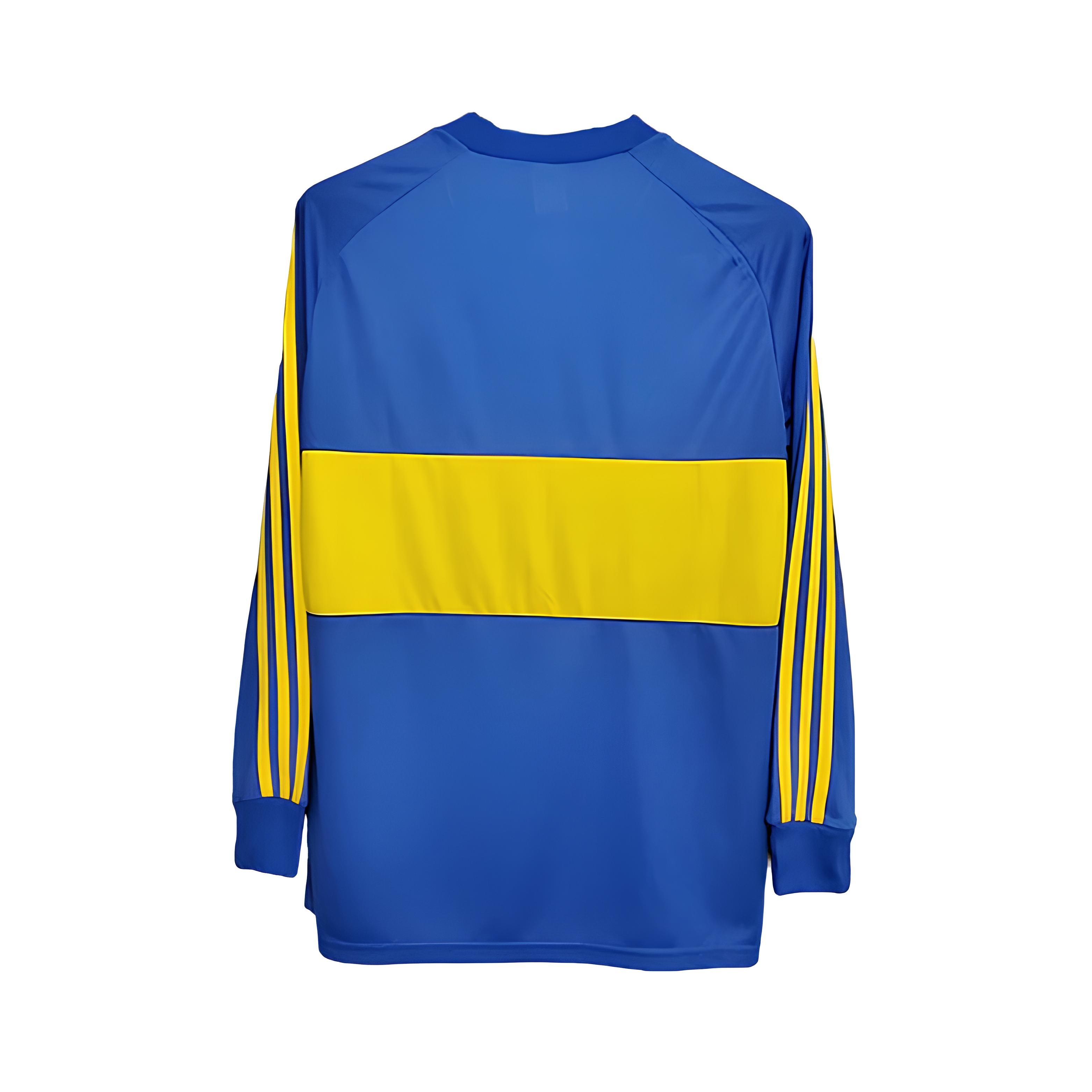Boca Juniors Domicile 81/82 - Manches Longues - Vue de dos