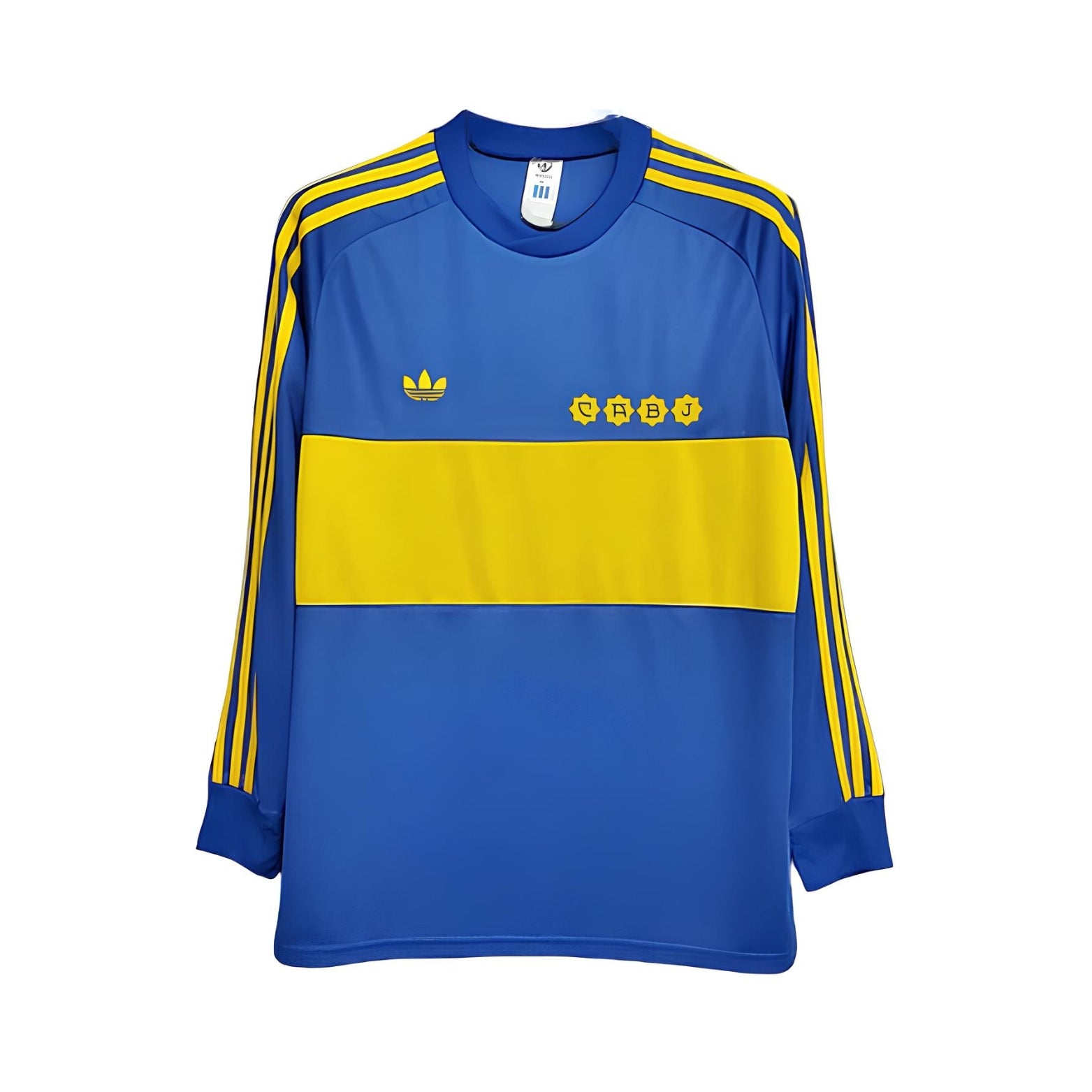 Boca Juniors Domicile 81/82 - Manches Longues - Vue de face