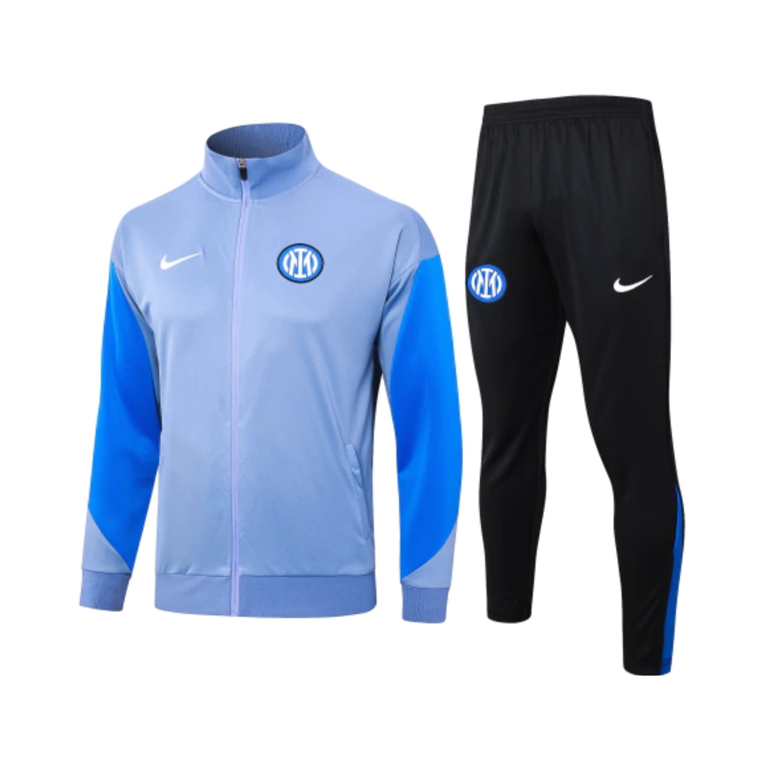 Inter Milan 24/25 - Survêtement - Zip Complet - Vue de face