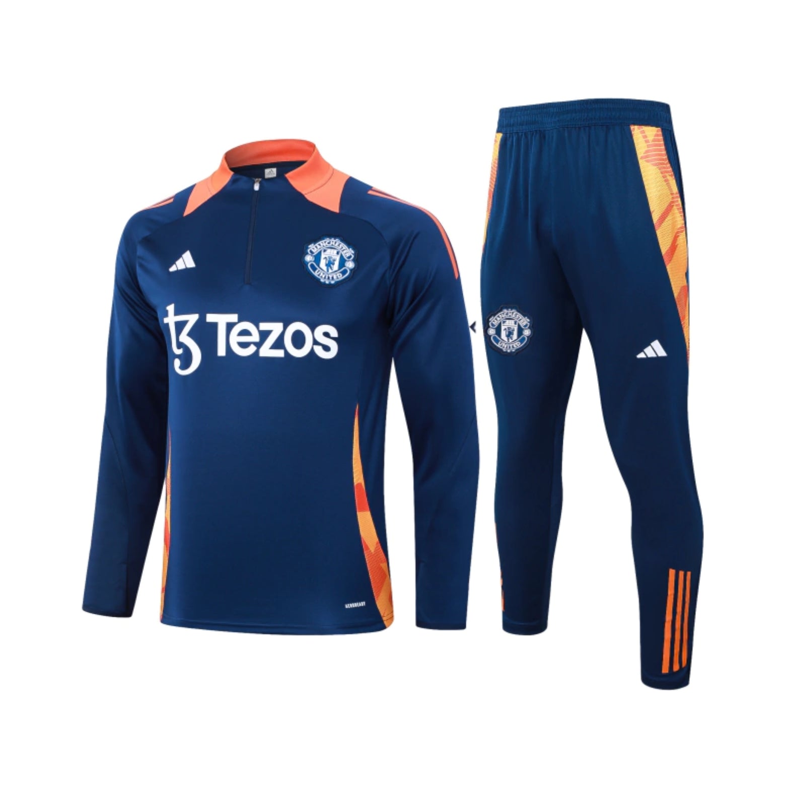 Manchester United 24/25 - Survêtement - 1/2 Zip - Vue de face
