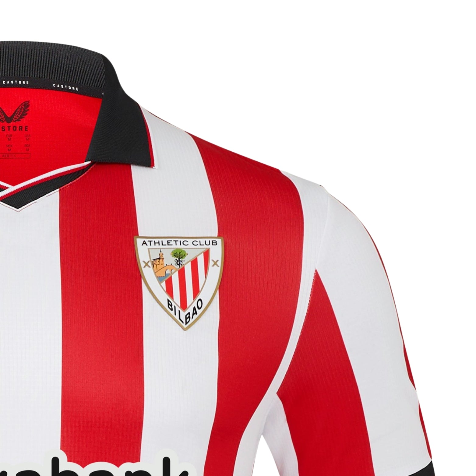 Athletic Club Bilbao Domicile 25/26 - Vue rapprochée