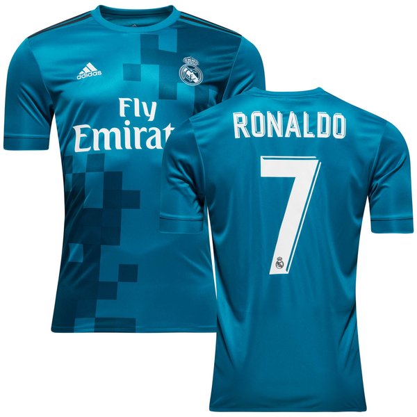Real Madrid Troisième 17/18 - Ronaldo 7 - Vue de face