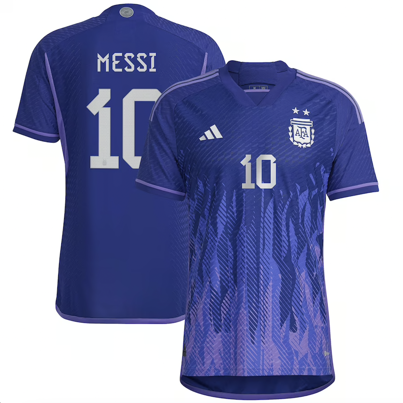 Argentine Extérieur 22/23 - Messi 10 - Vue de face