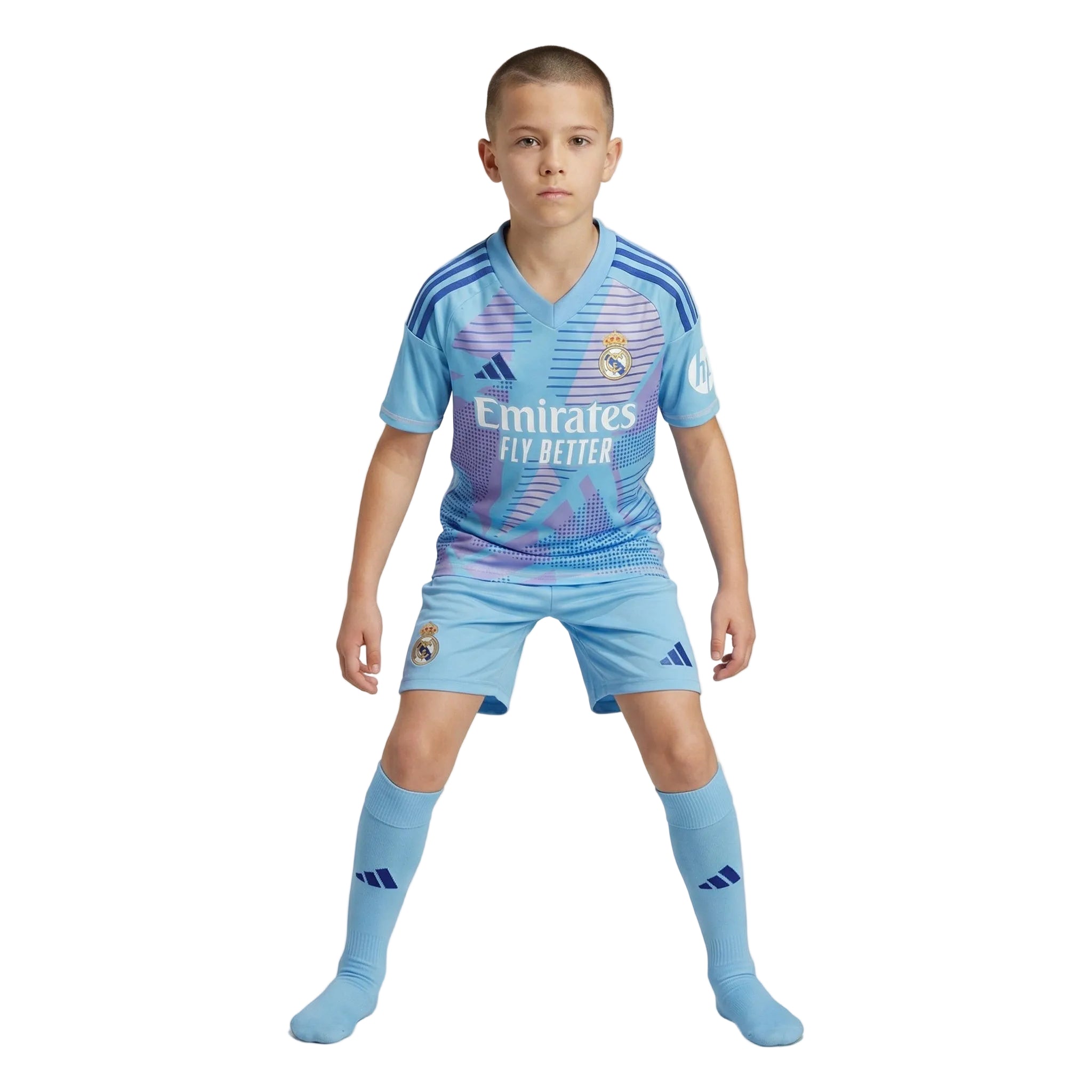 Kit - Real Madrid Gardien de But 24/25 - Symbole HP inclus - Vue de dos