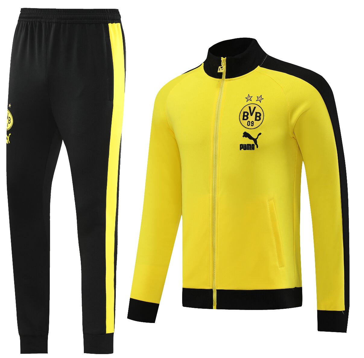 Borussia Dortmund - Survêtement - Zip Complet - Vue de face