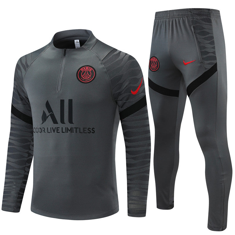 PSG - Survêtement - 1/2 Zip - Vue de face
