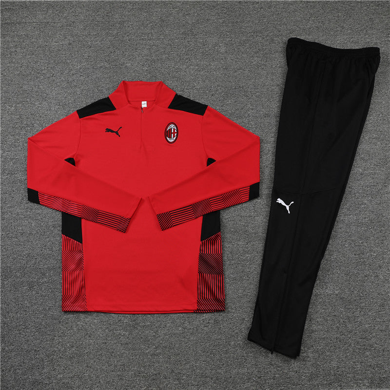 AC Milan - Survêtement - 1/2 Zip - Détail