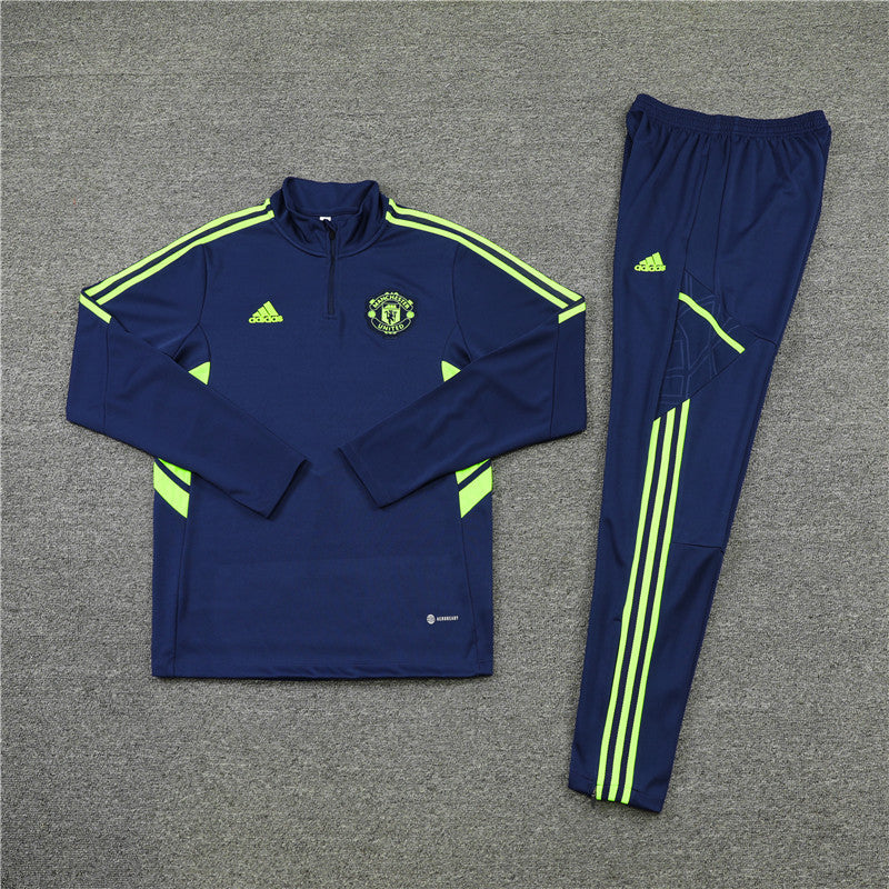 Manchester United - Survêtement - 1/2 Zip - Détail
