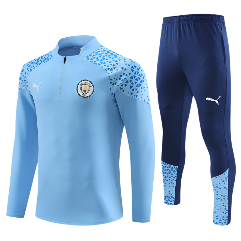 Manchester City - Survêtement - 1/2 Zip - Vue de face