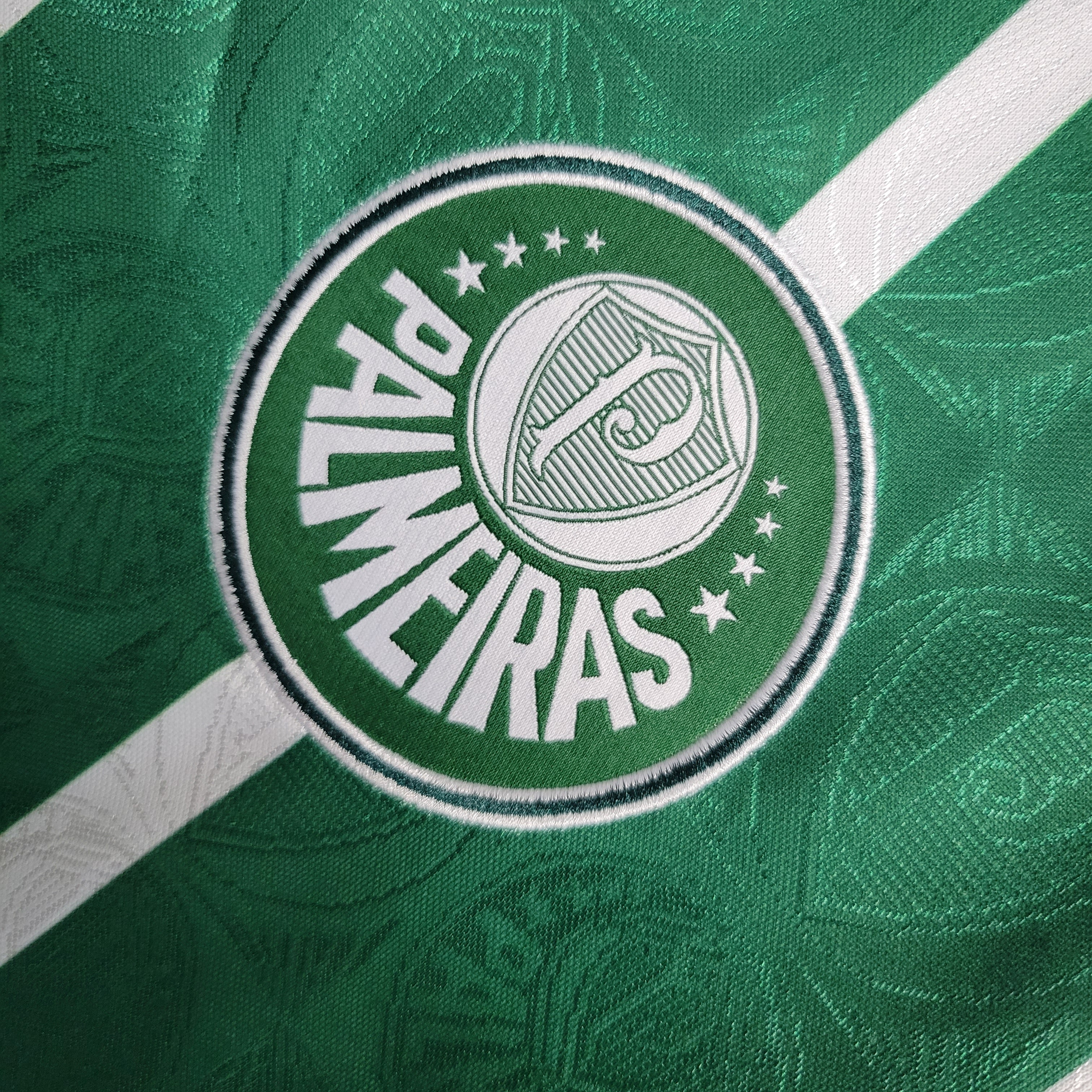 Palmeiras Domicile 93/94 - Manches Longues - Détail