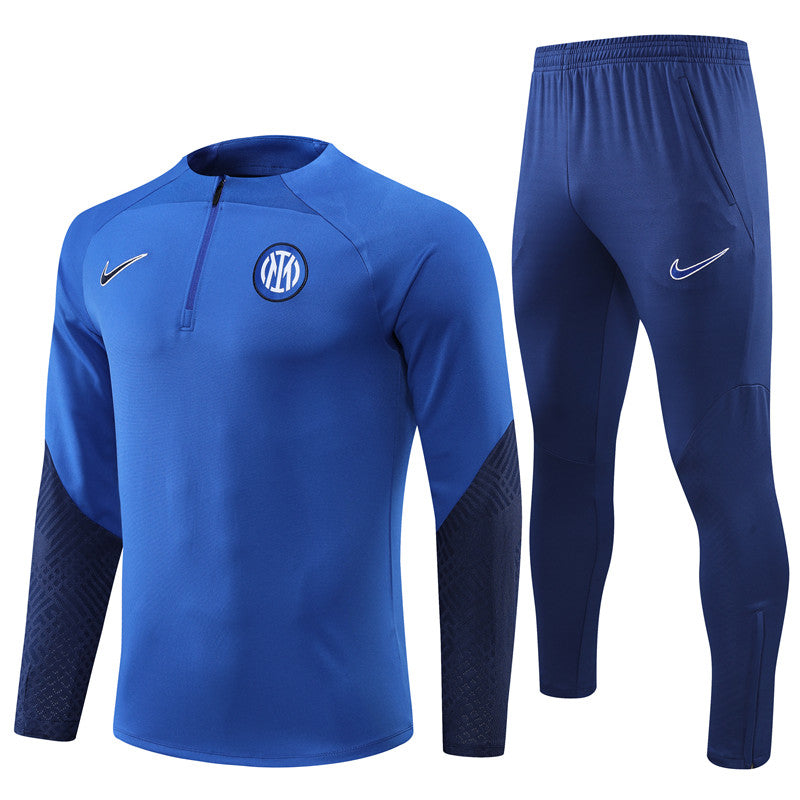 Inter Milan - Survêtement - 1/2 Zip - Vue de face
