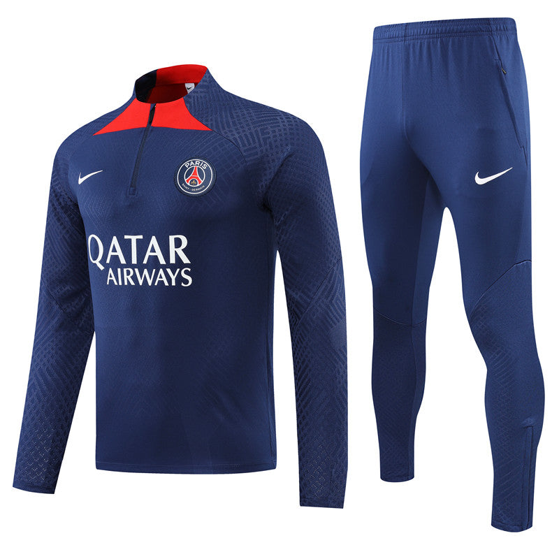 PSG - Survêtement - 1/2 Zip - Vue de face