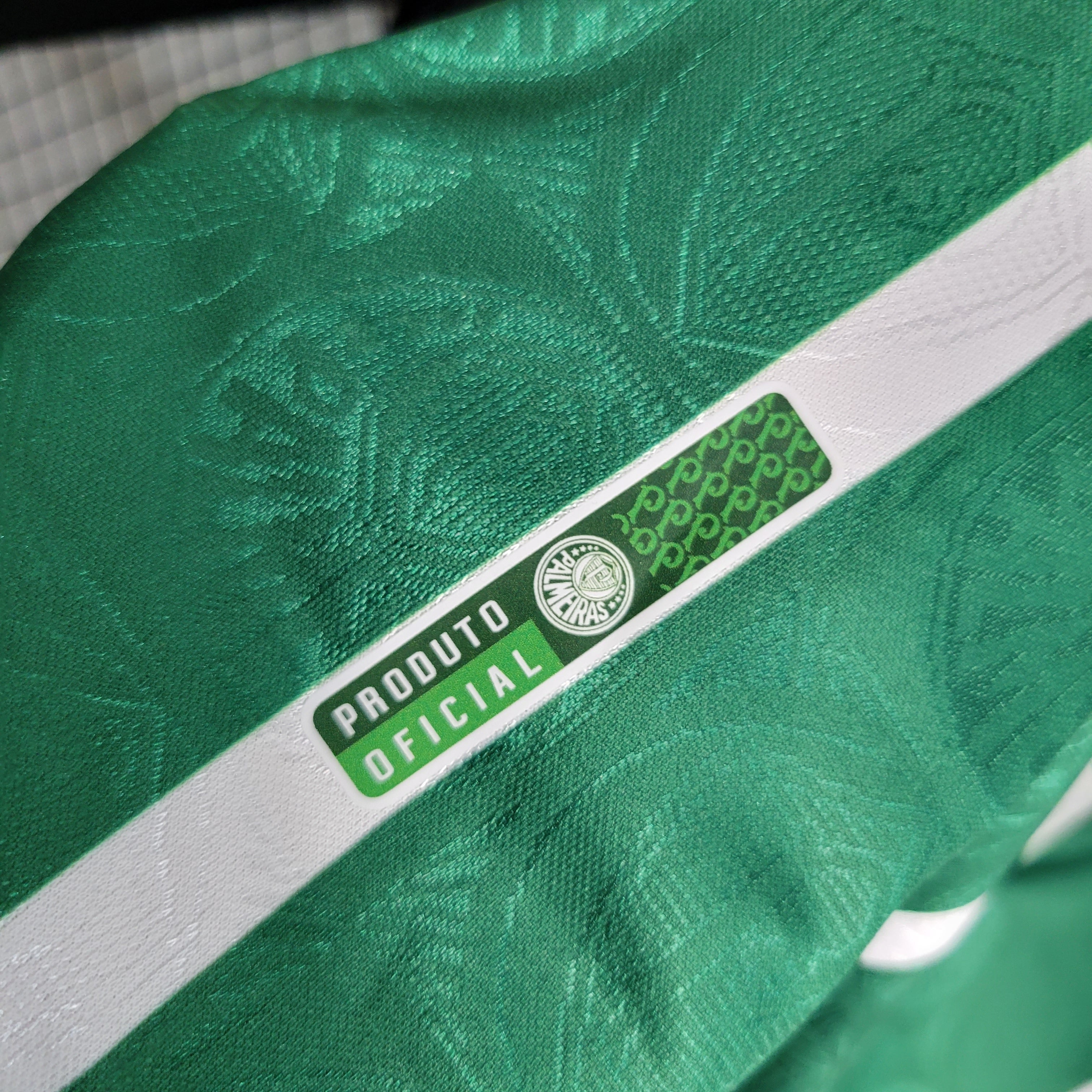 Palmeiras Domicile 93/94 - Manches Longues - Vue rapprochée