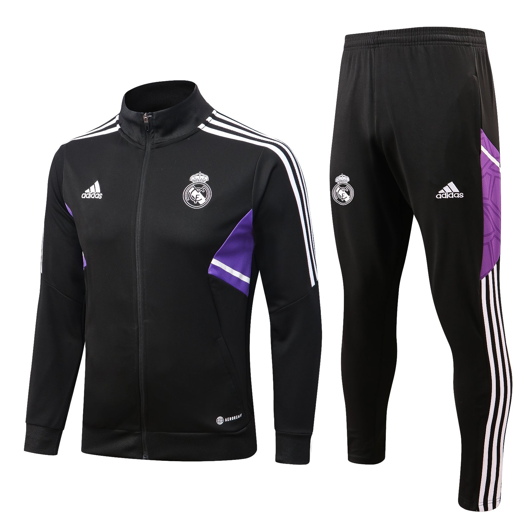 Real Madrid - Survêtement - Zip Complet - Vue de face