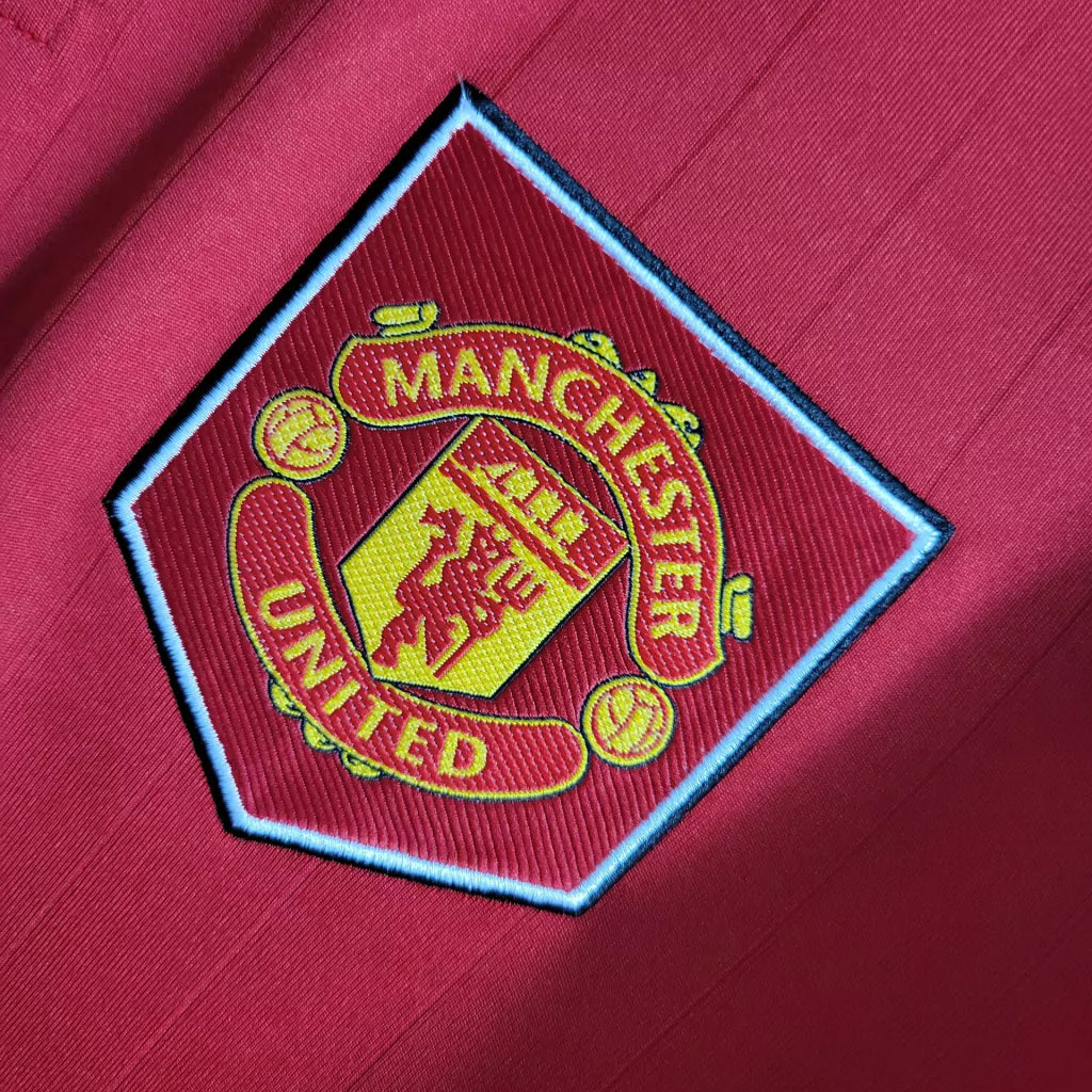 Manchester United Domicile 22/23 - Vue rapprochée