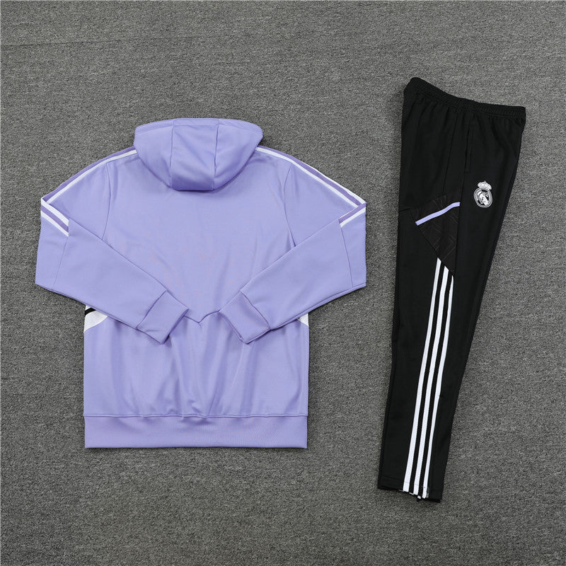 Real Madrid - Survêtement - 1/2 Zip - Vue rapprochée