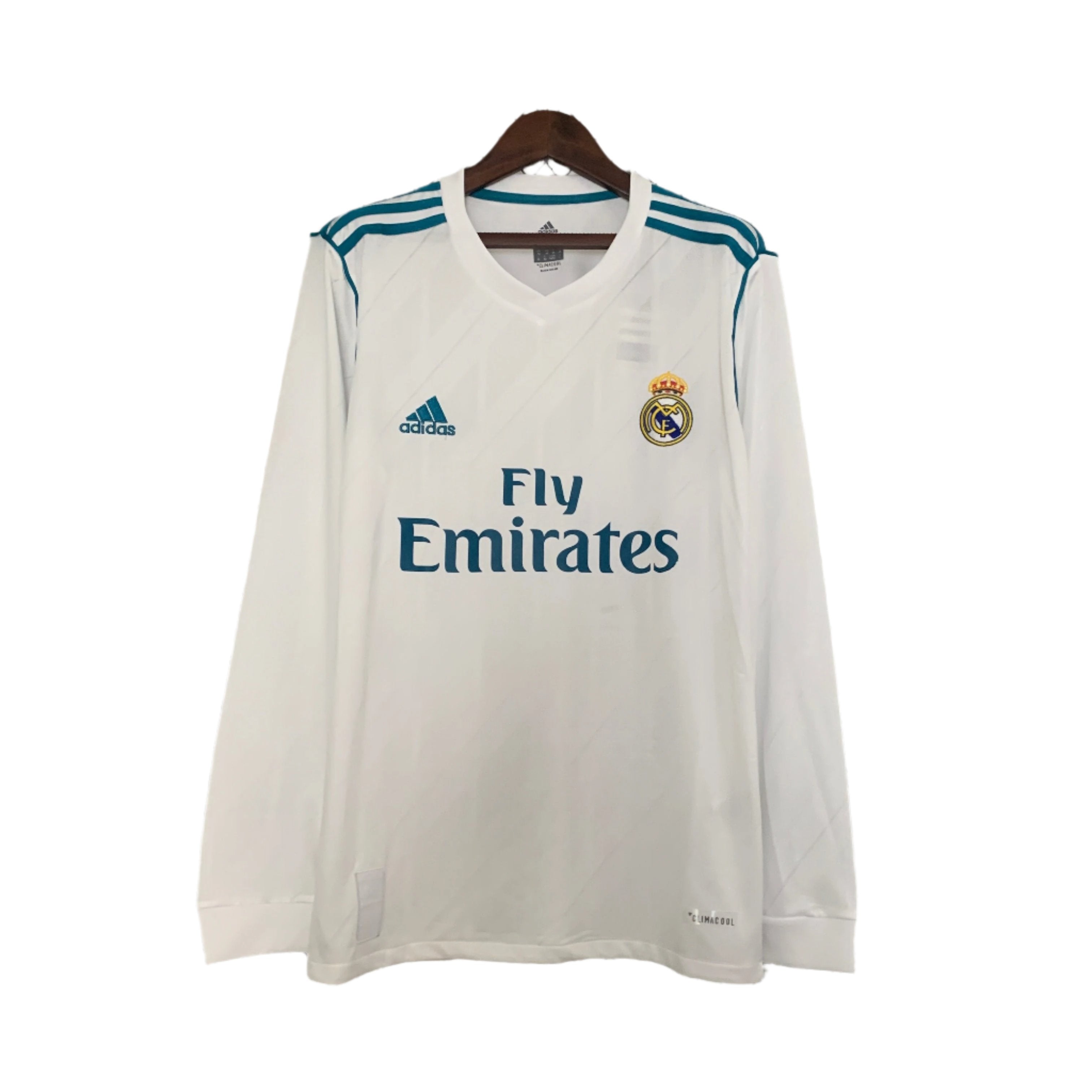 Real Madrid Domicile 17/18 - Manches Longues - Vue de face