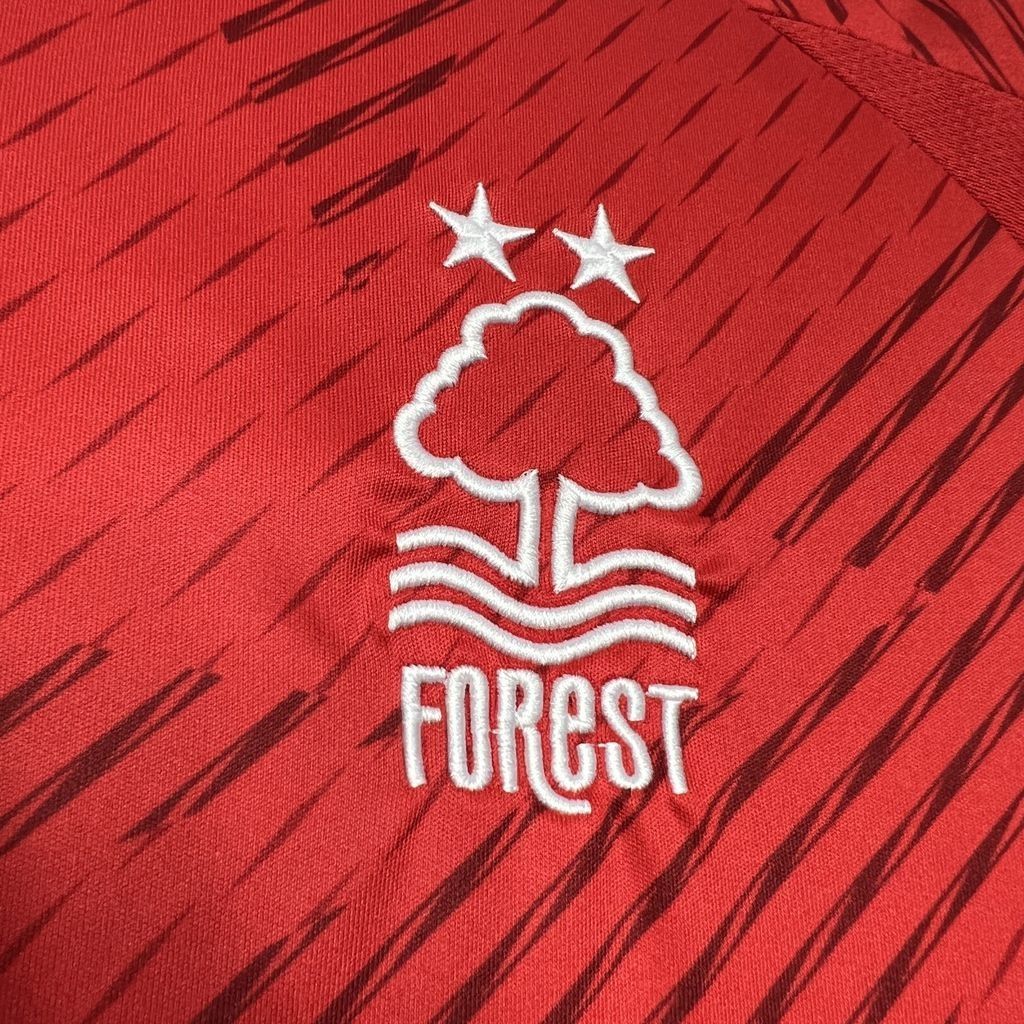 Nottingham Forest Domicile 24/25 - Vue rapprochée