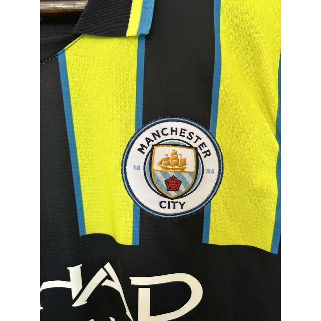 Manchester City Extérieur 24/25 - Détail