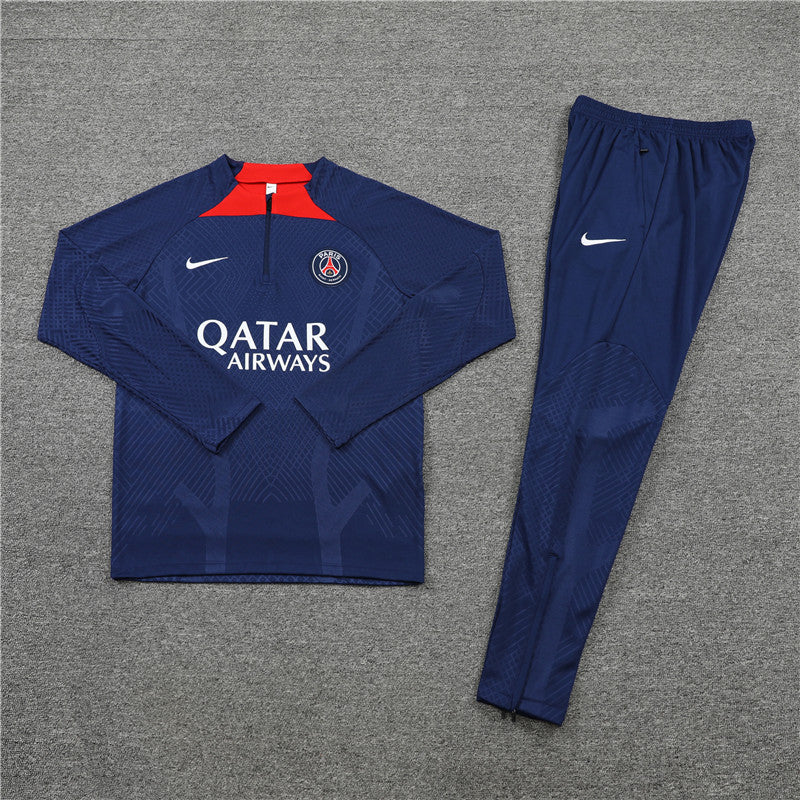 PSG - Survêtement - 1/2 Zip - Détail