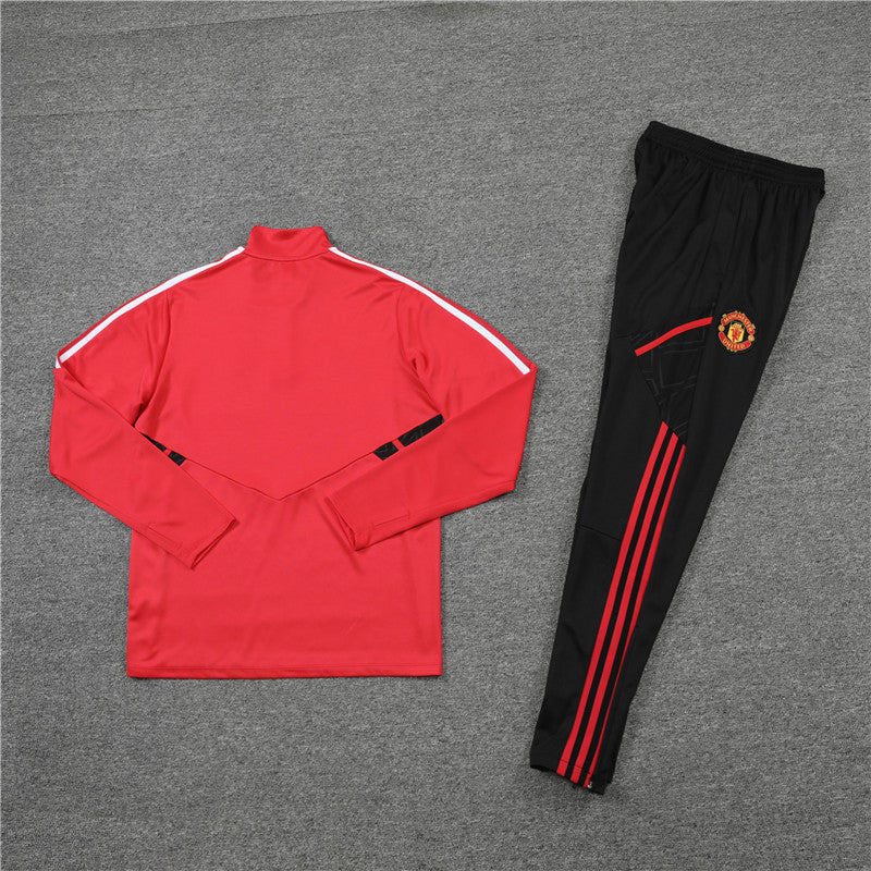 Manchester United - Survêtement - 1/2 Zip - Vue rapprochée