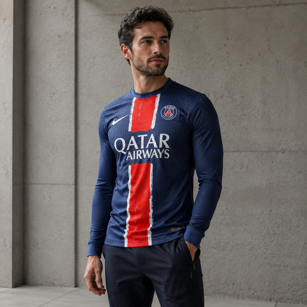 PSG Home 24/25 - Long Sleeves - Player Version