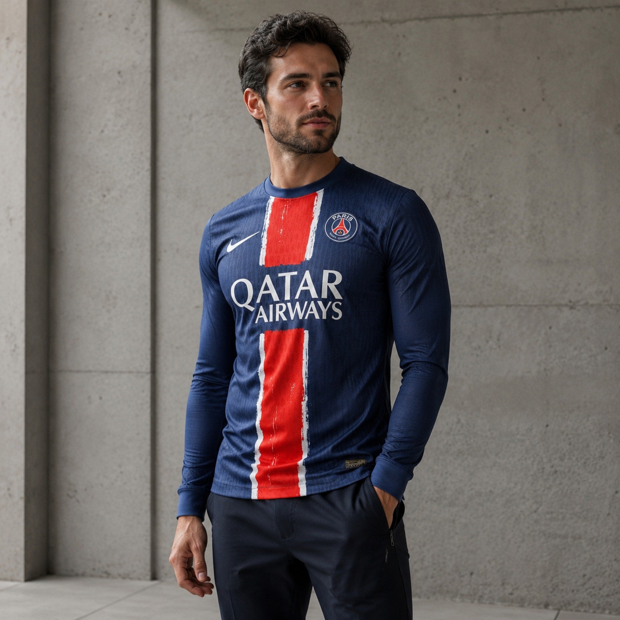 PSG Home 24/25 - Long Sleeves - Player Version