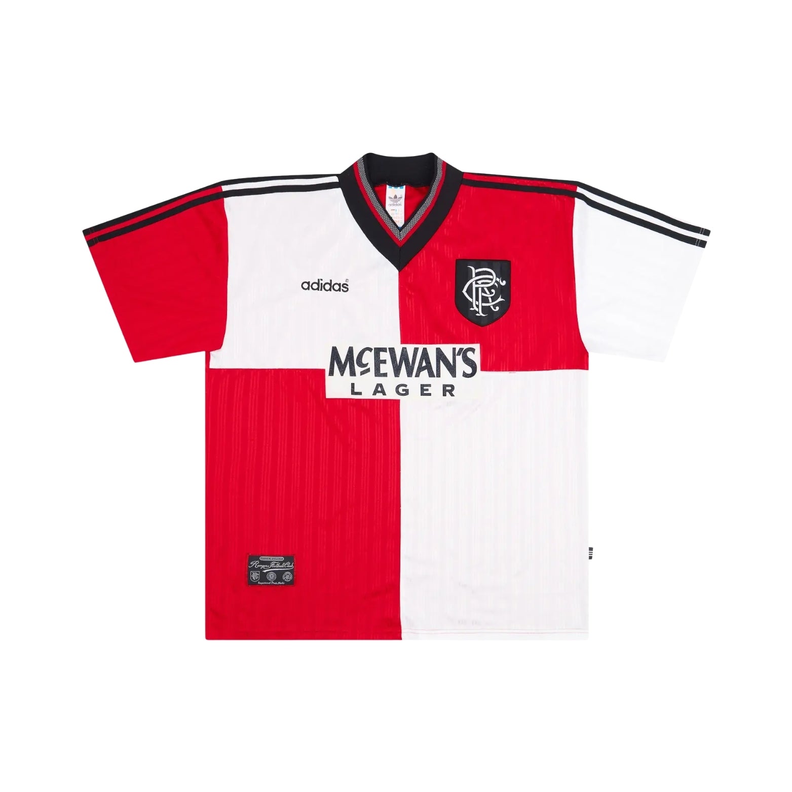Rangers Extérieur 95/96 - Vue de face