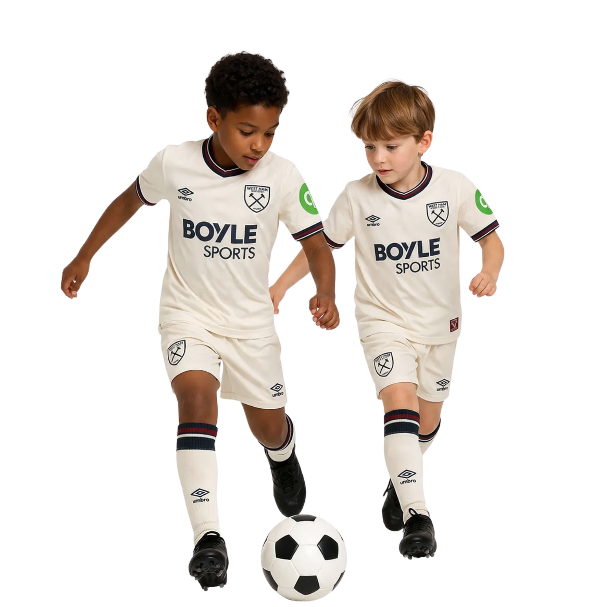 Kit - West Ham United Extérieur 25/26 - Vue de dos