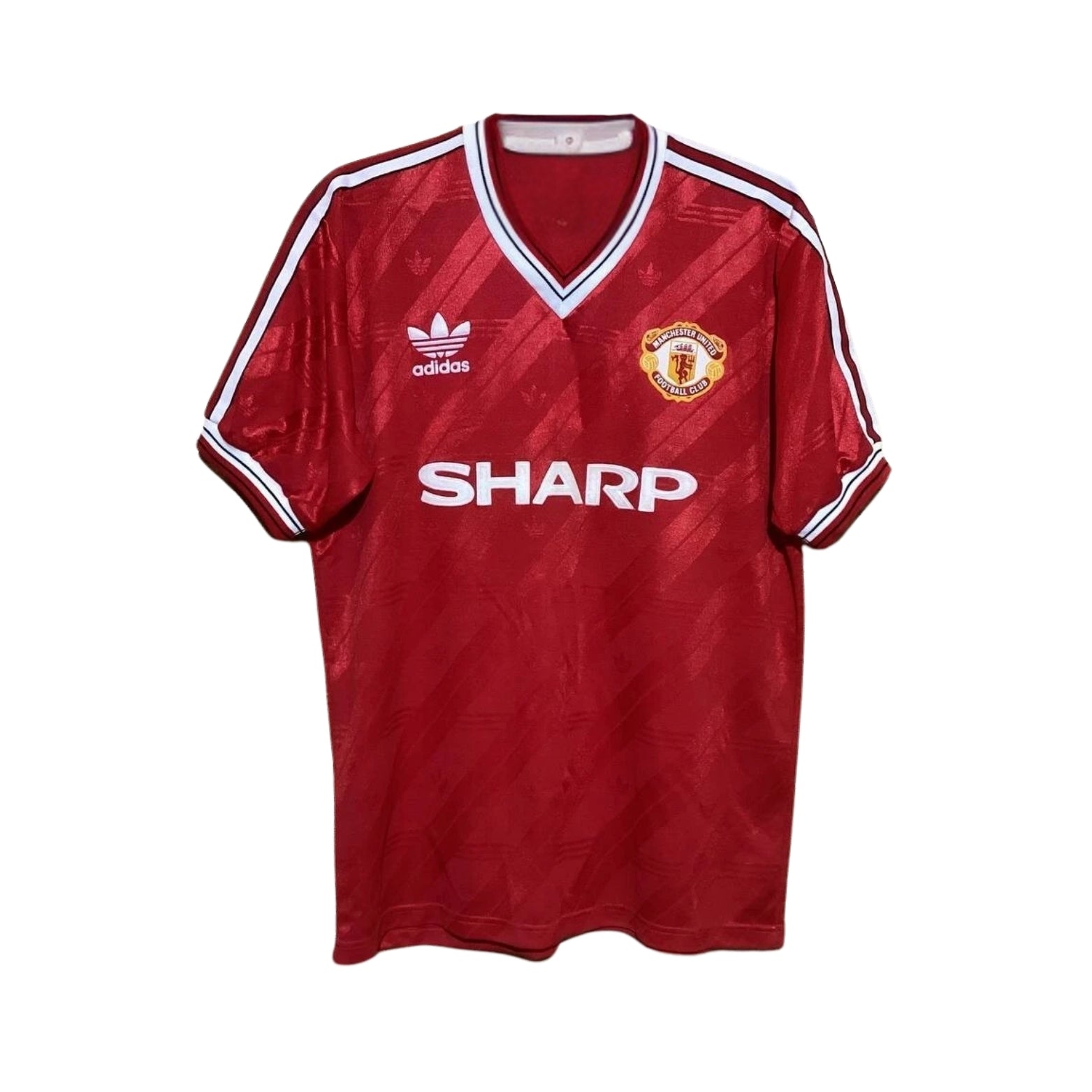 Manchester United Domicile 86/87 - Vue de face