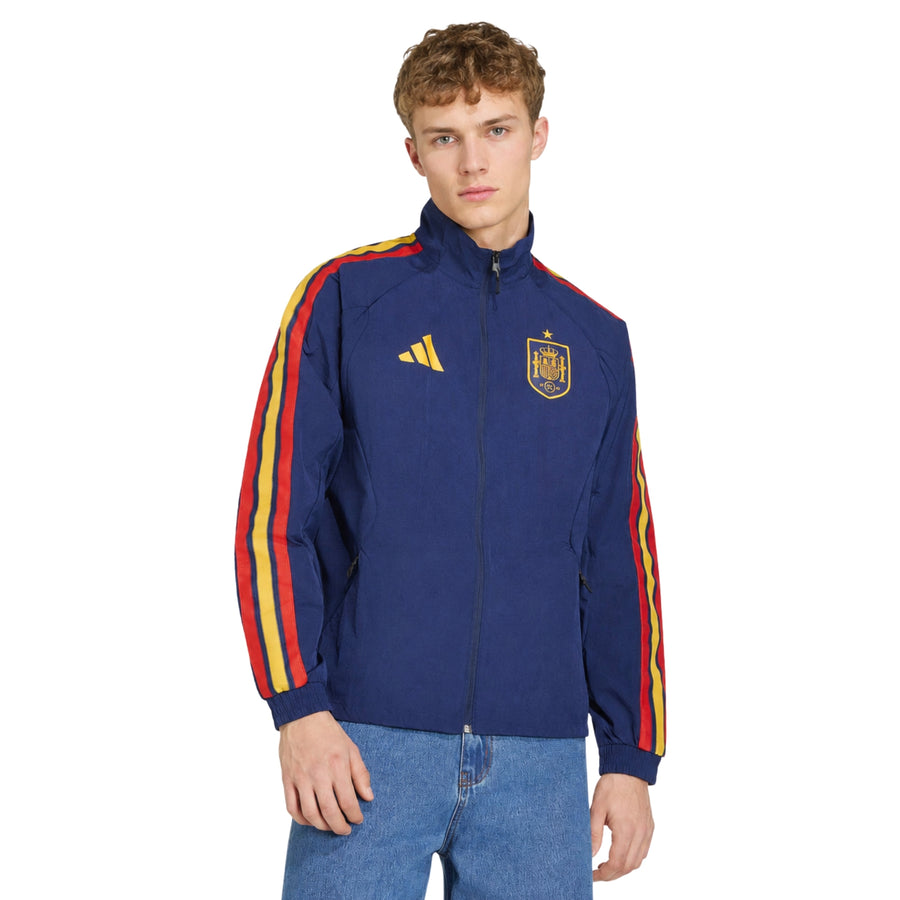 Coupe-Vent - Espagne 26/27 - Bleu Marine et Rouge