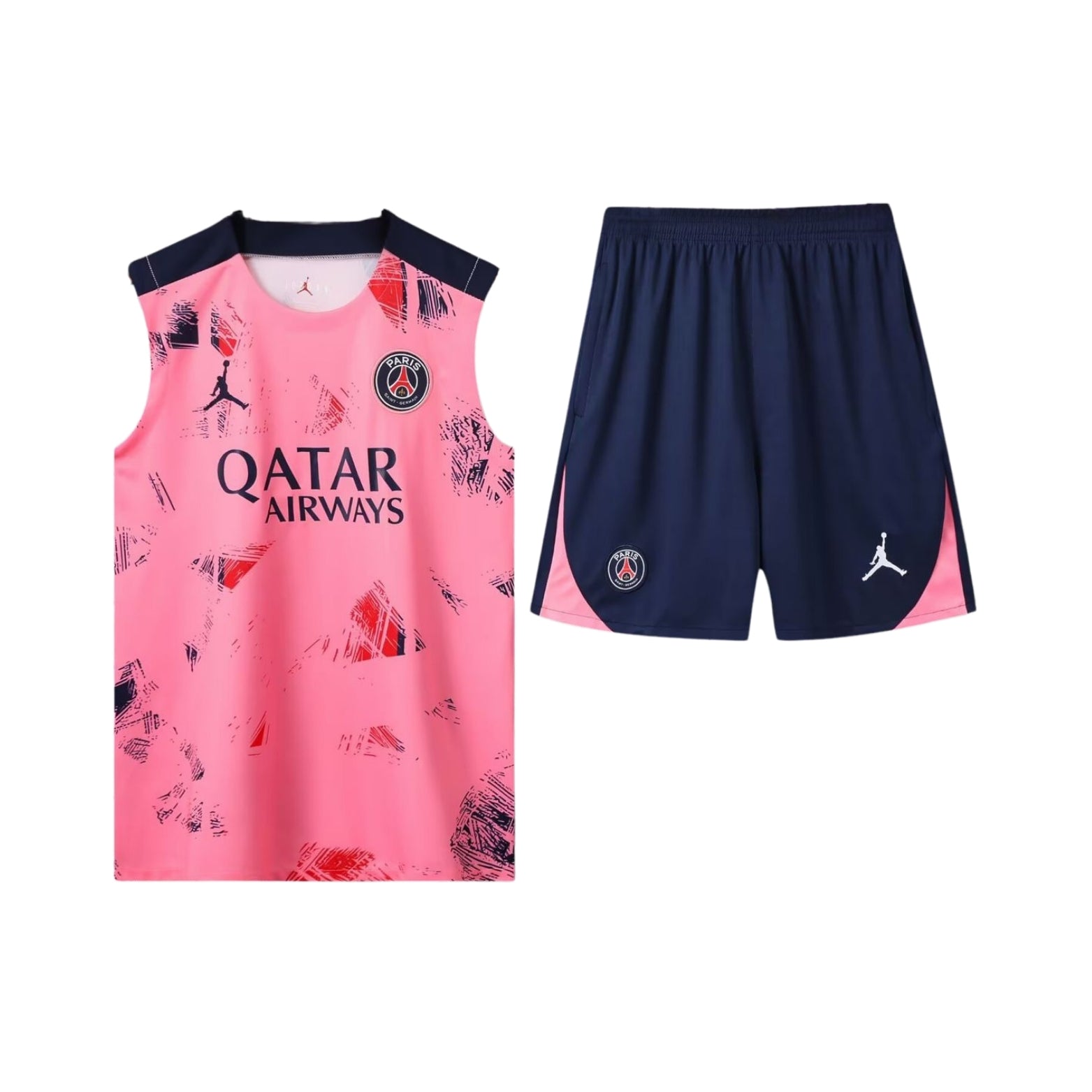 PSG 25/26 - Équipement de Entraînement - Manches Cava - Vue de face