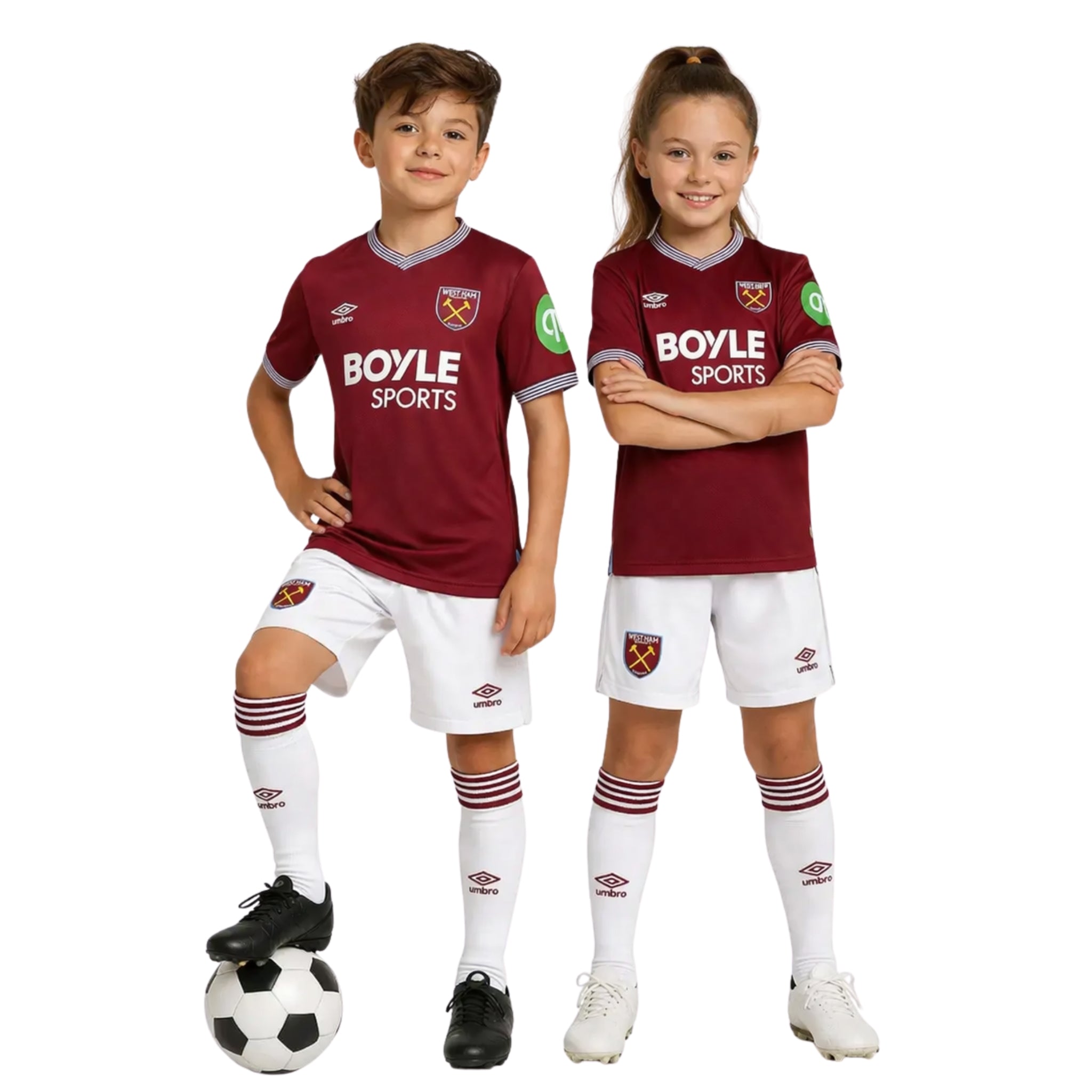 Kit - West Ham United Domicile 25/26 - Vue de dos