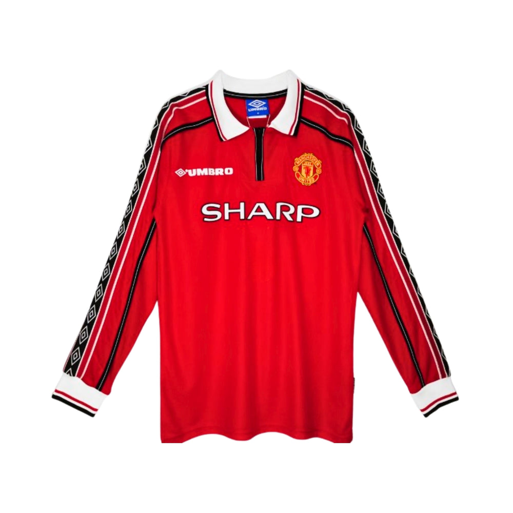 Manchester United Home 98/99 - Long Sleeves