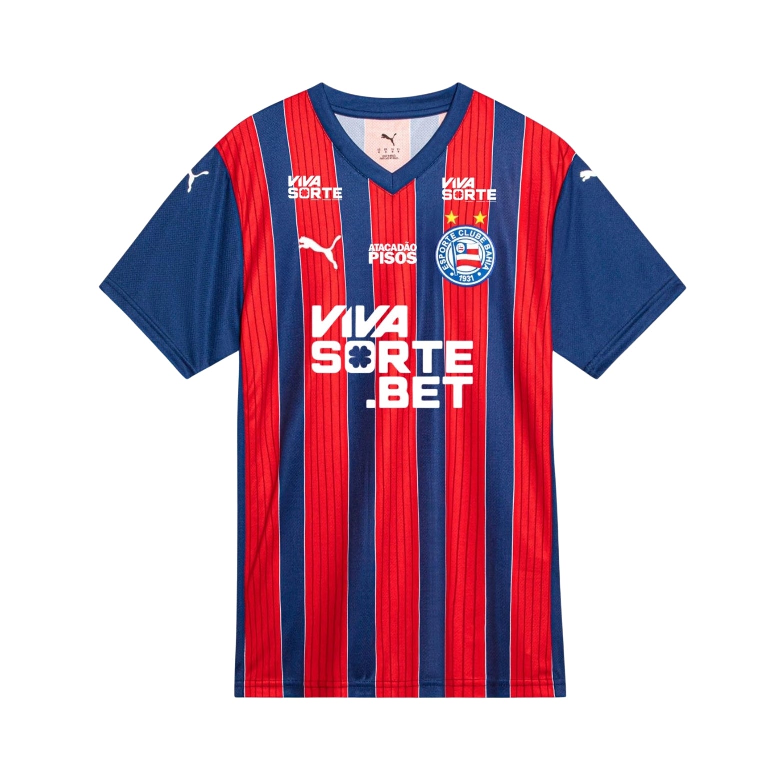 Bahia Extérieur 25/26 - Tous les Sponsors - Vue de face