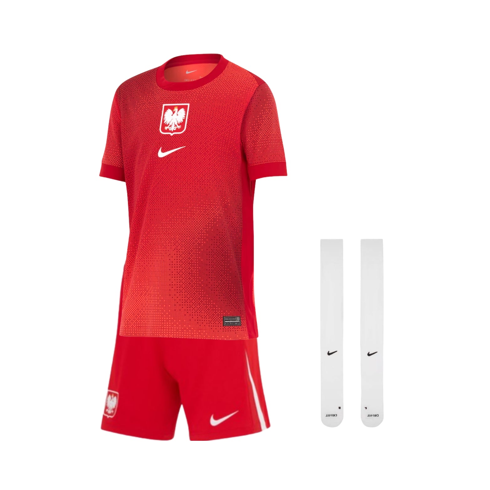 Kit - Pologne Extérieur 24/25 - Vue de face