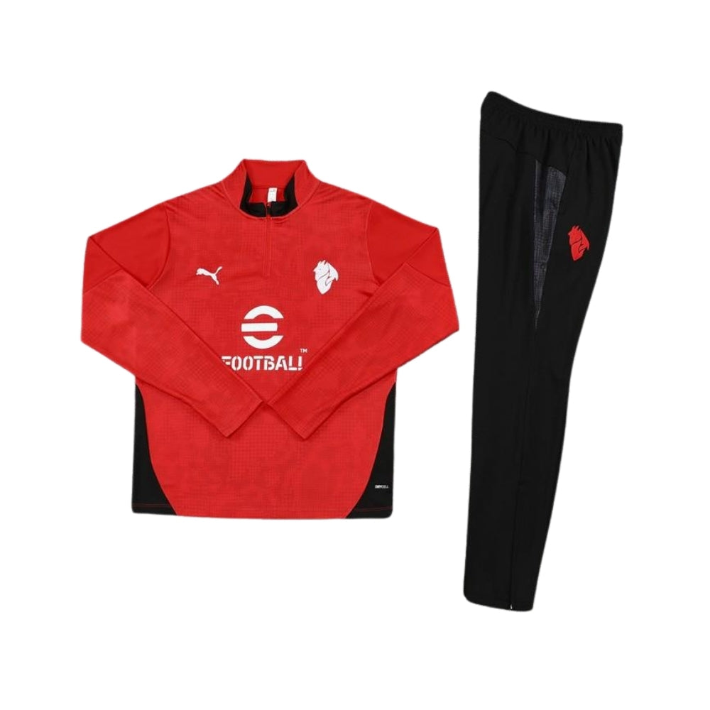 AC Milan 25/26 - Survêtement - 1/2 Zip - Détail