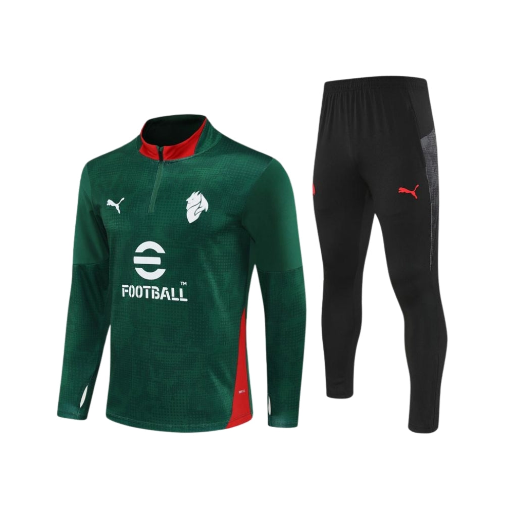 AC Milan 25/26 - Survêtement - 1/2 Zip - Vue de face