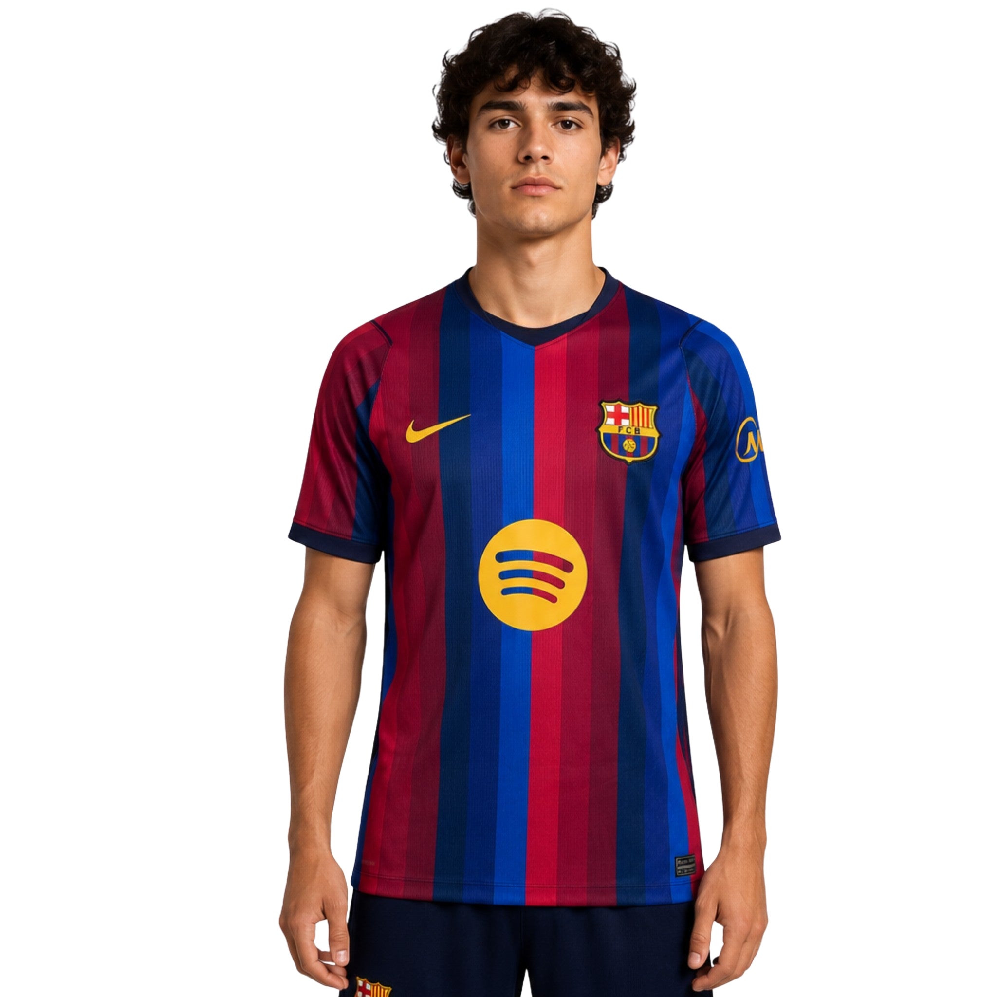 Maillot Barcelone Domicile 26/27, porté de face