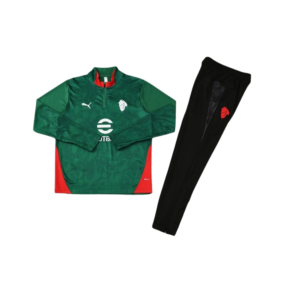 AC Milan 25/26 - Survêtement - 1/2 Zip - Détail