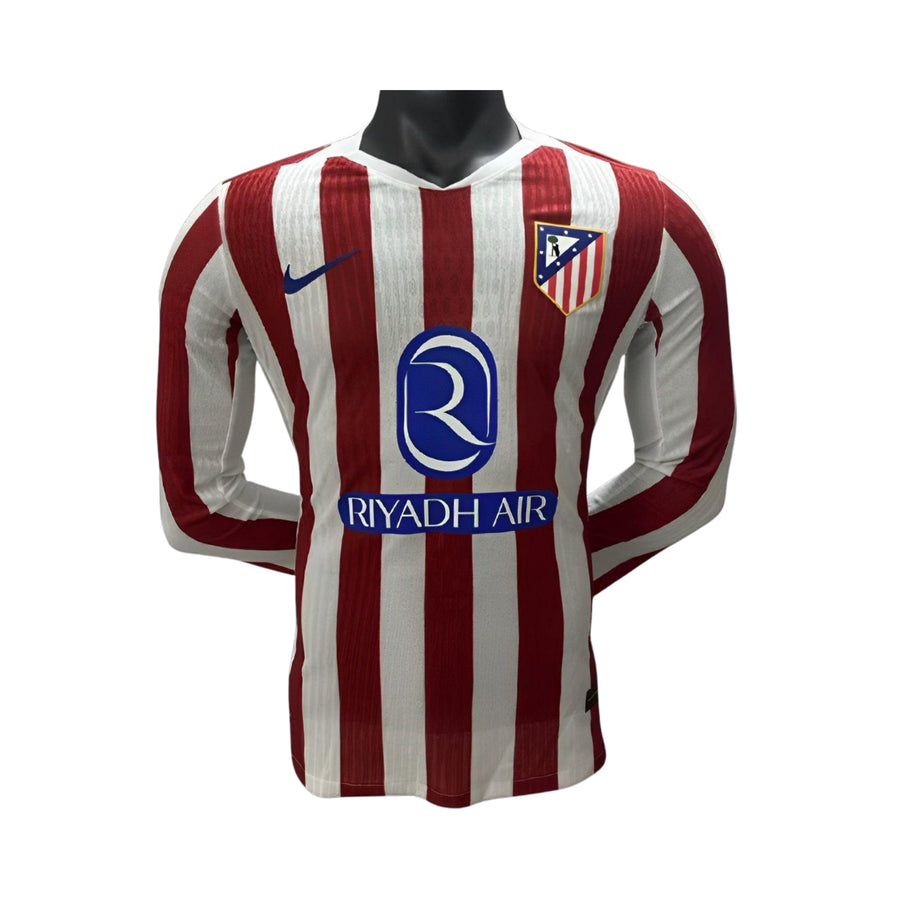 Atlético de Madrid Domicile 25/26 - Manches Longues - Version Joueur